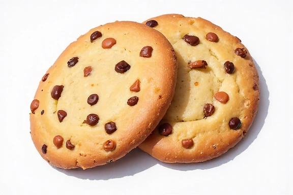 Ilustracja ciasteczek, symbolizująca pliki cookie i prywatność online.